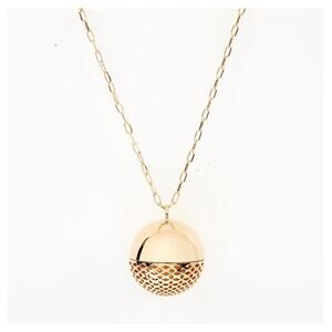 India Hicks Gold The Pomander Ball Pendant Necklace